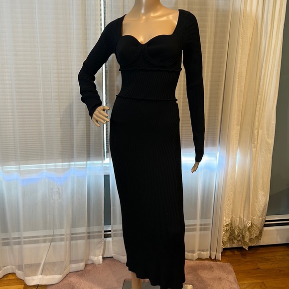 ALTUZARRA Louisa ribbed-knit midi dress - Picture 6 of 12